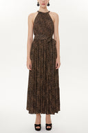 Spotted Strappy sleeveless wide cut dress  93470