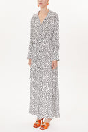 Spotted Wide cut shirt dress 93481