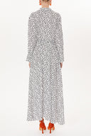 Spotted Wide cut shirt dress 93481