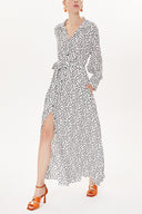Spotted Wide cut shirt dress 93481