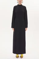 Black Zip detail dress 93482