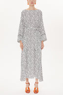 Black White Wide cut dress 93492