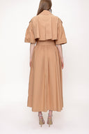 Camel Hair Reefing trenchdress   93501