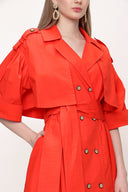 Red Reefing trenchdress   93501