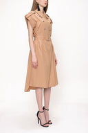 Camel Hair Shirt dress 93528