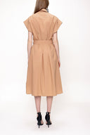 Camel Hair Shirt dress 93528