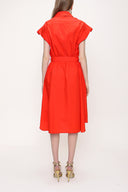 Red Shirt dress 93528