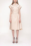 Beige Shirt dress 93528