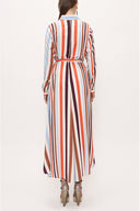 Striped Striped shirt dress 93716