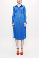 Blue Shirt  dress 93765