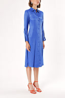 Sax Shirt  dress 93765