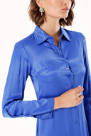 Sax Shirt  dress 93765