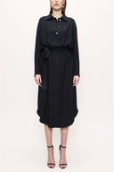 Striped Belted dress 93776