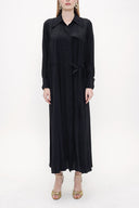 Black Lace detail shirt dress 93826