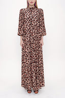 Pars Ballon sleeve maxi dress 93831