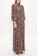 Pars Ballon sleeve maxi dress 93831