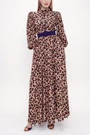 Pars Ballon sleeve maxi dress 93831