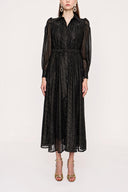 Gold Lace shirt dress 93907