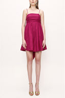 Fuchsia Strappy mini dress 93911