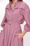 Dried Rose balloon sleevless dress 93918