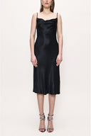 Black Sleevless dress 93970