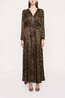 Pars Zipped hooded maxi  dress 94064