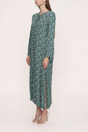 Oil Lace detailed dress 94035