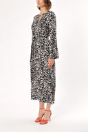 Mixed Colors Lace detailed dress 94035