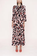 Patterned Piping shirt dress 94039