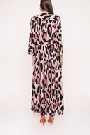 Patterned Piping shirt dress 94039