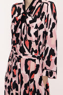 Patterned Piping shirt dress 94039