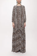 Pars Pleated loose-fitting maxi dress 94105