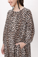 Pars Pleated loose-fitting maxi dress 94105