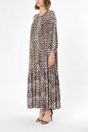 Pars Pleated loose-fitting maxi dress 94288