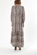 Pars Pleated loose-fitting maxi dress 94288