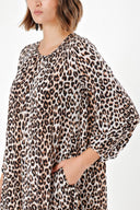 Pars Pleated loose-fitting maxi dress 94288