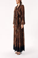 Pars LACE DETAILED DRESS WITH ELASTIC WAIST 94254