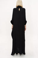 Black Wide cut dress 94307