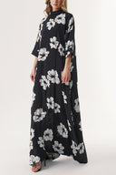 Patterned Wide cut dress 94307