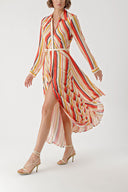 Striped Striped godeli shirt dress 94324