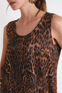 Pars Loose cut sleeveless blouse 19934