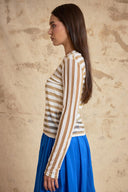 Striped Long-sleeve T-shirt 19958