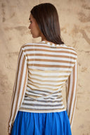 Striped Long-sleeve T-shirt 19958