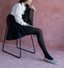 Black Fitted  gathered mini dress 94600