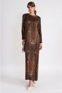 Pars Wide cut  long dress 94805