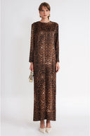 Pars Wide cut  long dress 94805