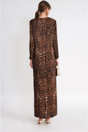 Pars Wide cut  long dress 94805