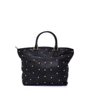 Black Leather bag with accessory detail 23010