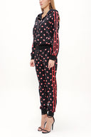 Black Riband detail sweatsuit 12233