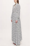 Spotted Pleated suit 12260